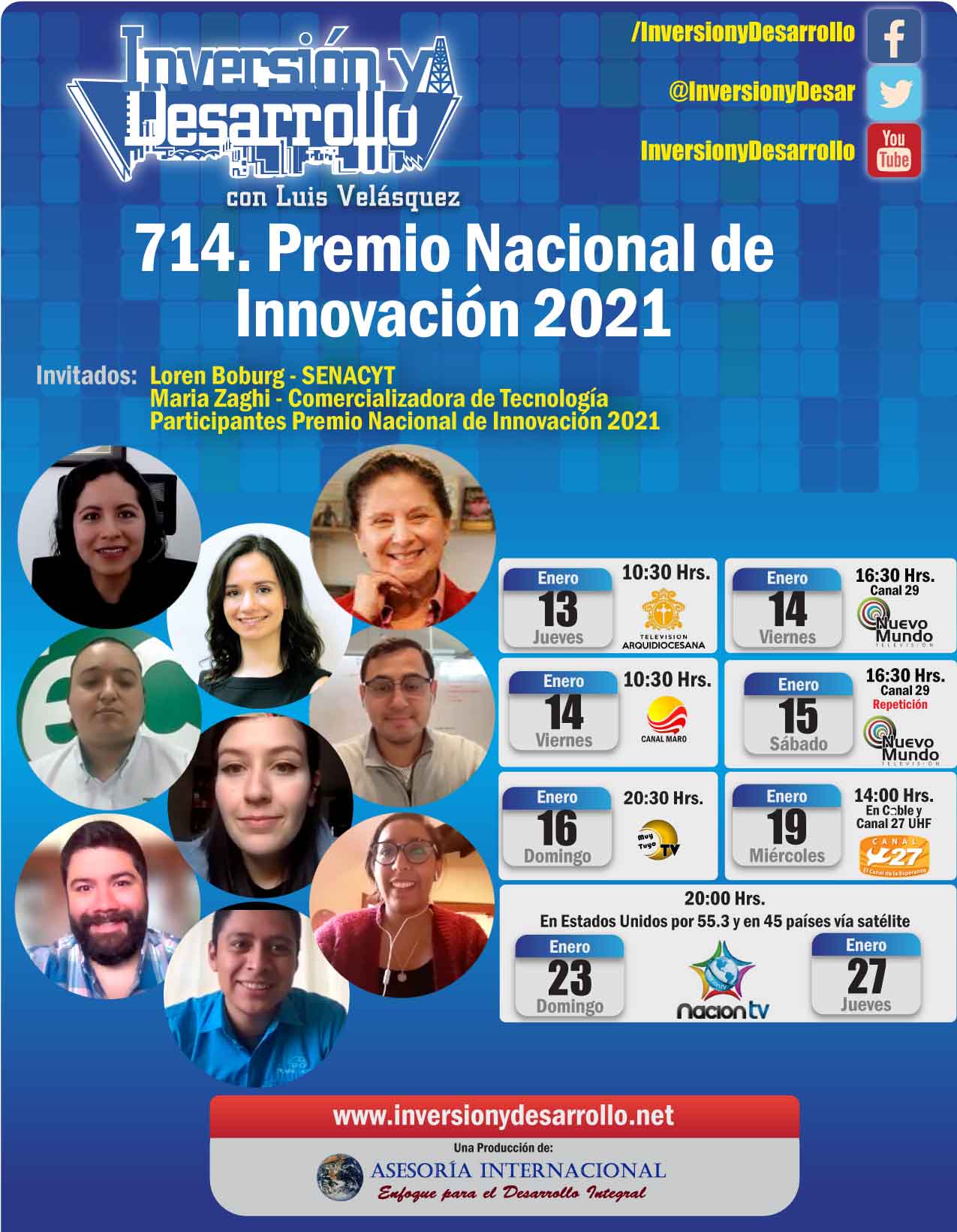 714. Premio Nacional de Innovación 2021