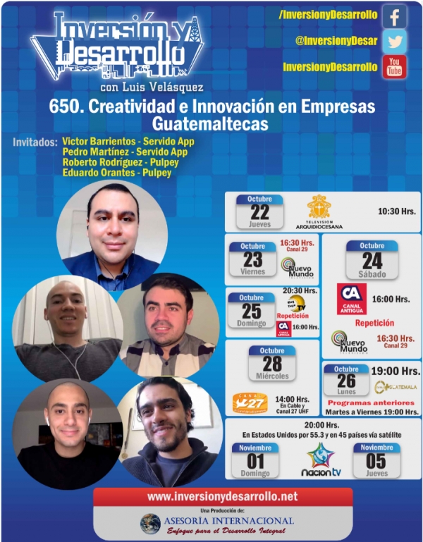 650. Creatividad e Innovación en Empresas Guatemaltecas